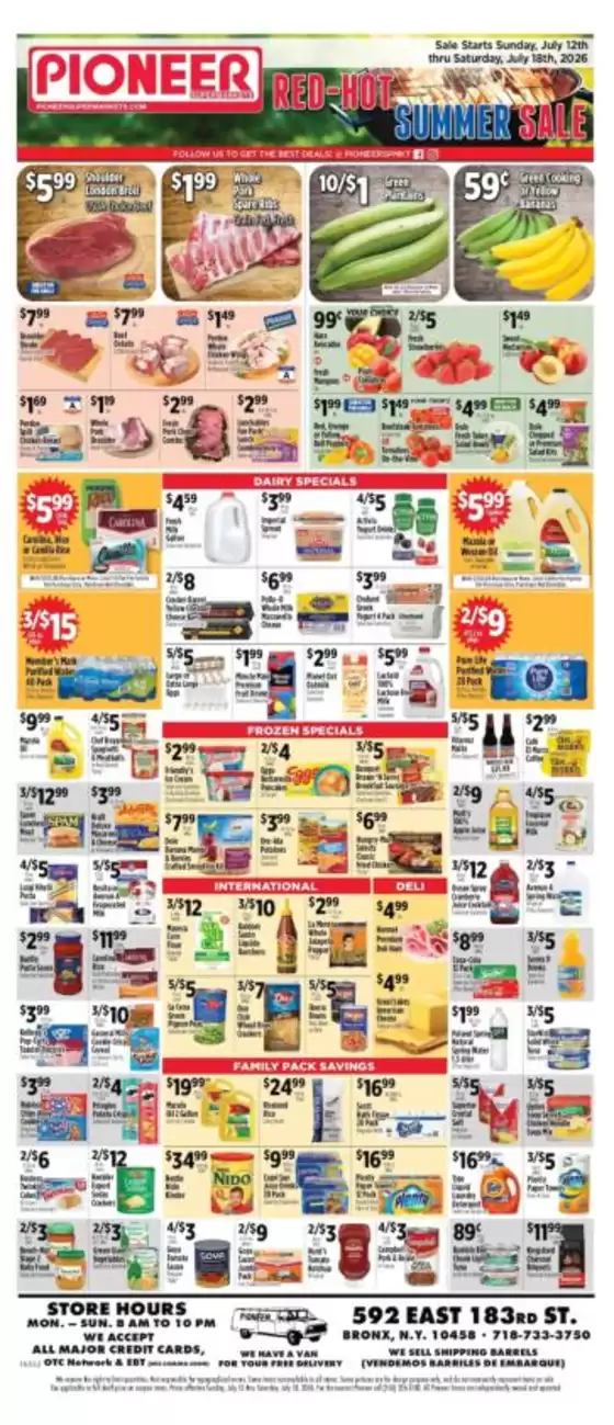 Pioneer Supermarkets catalogue | Top offers for smart savers | 2026-07-12T00:00:00.000Z - 2026-07-18T00:00:00.000Z