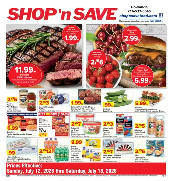 Shop 'n Save catalogue | Top deals and discounts | 2026-07-12T00:00:00.000Z - 2026-07-18T00:00:00.000Z