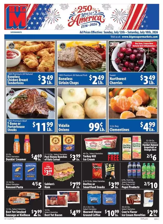 BigM Supermarkets catalogue | Great offer for all customers | 2026-07-12T00:00:00.000Z - 2026-07-18T00:00:00.000Z