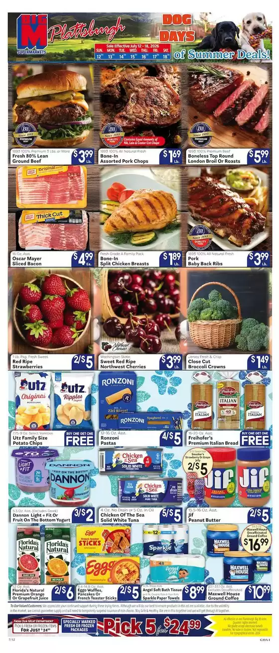 BigM Supermarkets catalogue | Top deals for all customers | 2026-07-12T00:00:00.000Z - 2026-07-18T00:00:00.000Z