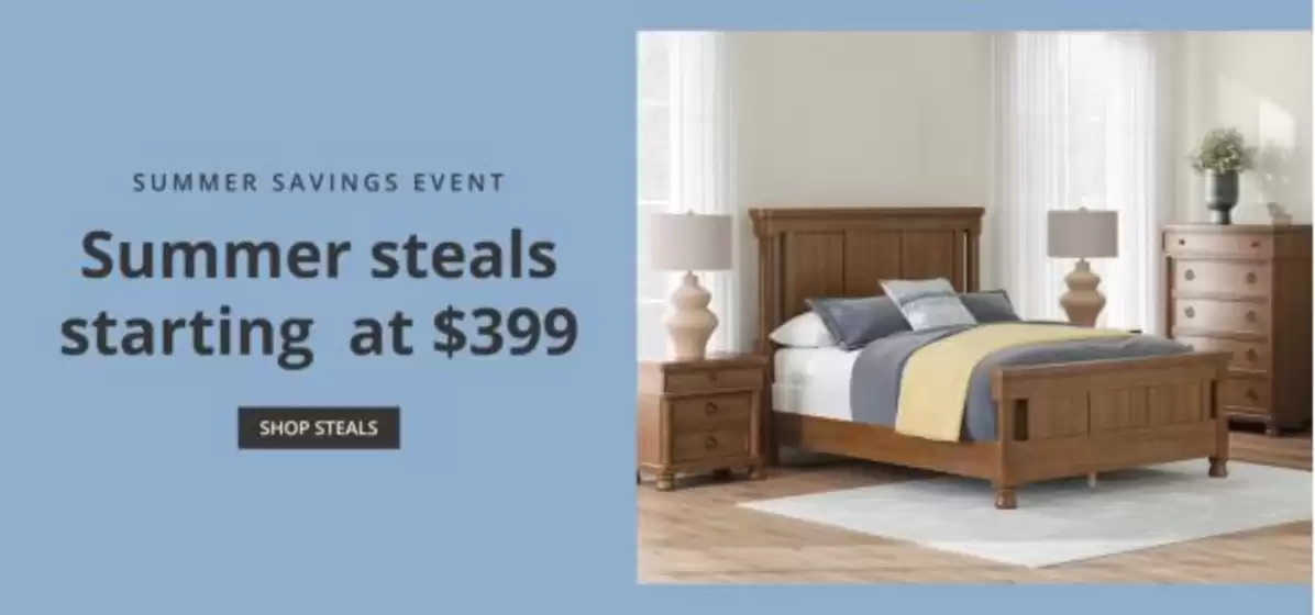 Ashley Furniture catalogue in Palm Beach FL | Ashley Furniture weekly ad | 2026-06-01T00:00:00.000Z - 2026-08-31T00:00:00.000Z