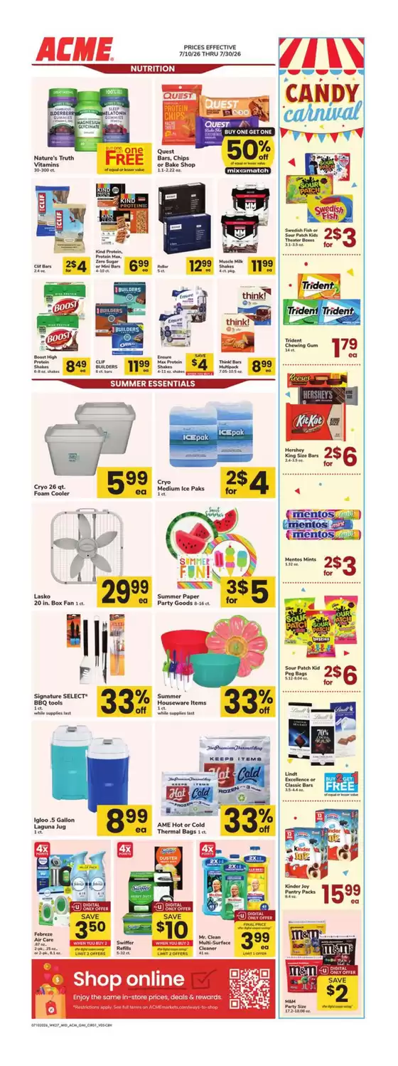 ACME catalogue | Acme Markets - GMI | 2026-07-10T00:00:00.000Z - 2026-07-23T00:00:00.000Z
