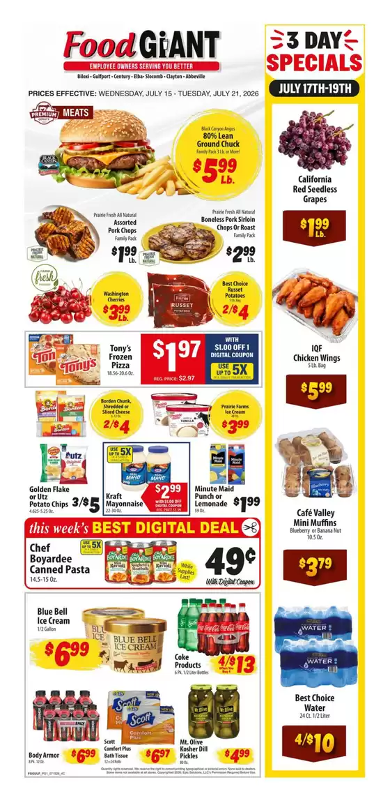 Food Giant catalogue in West Memphis AR | Weekly Ad | 2026-07-15T00:00:00.000Z - 2026-07-21T00:00:00.000Z