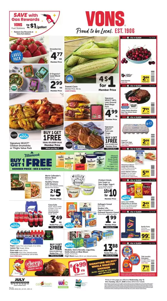 Vons catalogue | Weekly Ad - Norcal | 2026-07-15T00:00:00.000Z - 2026-07-21T00:00:00.000Z