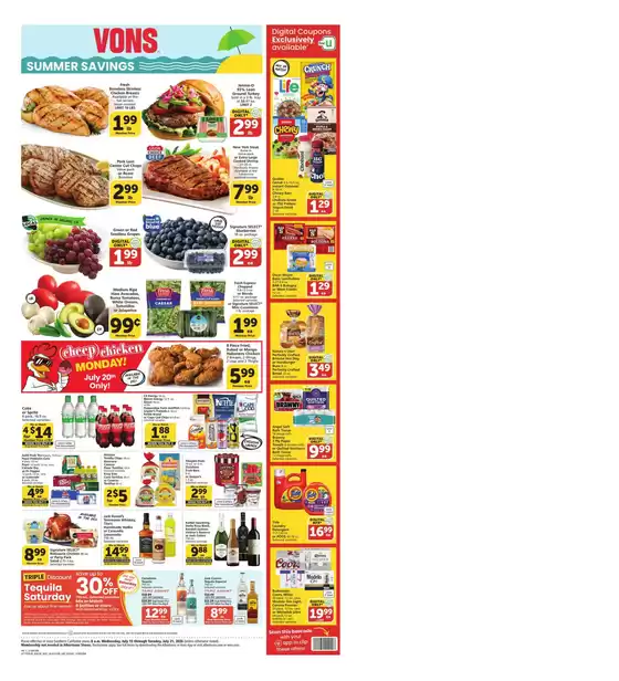 Vons catalogue | Weekly Ad - SoCal | 2026-07-15T00:00:00.000Z - 2026-07-21T00:00:00.000Z