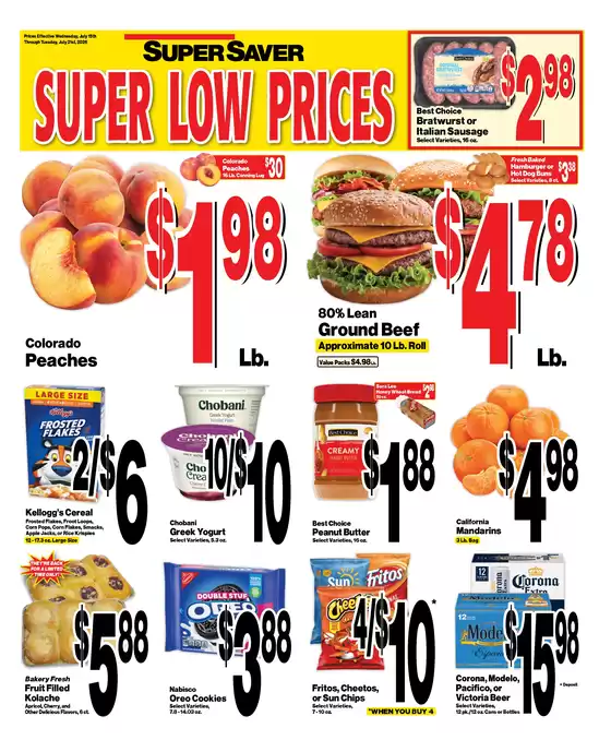 Super Saver catalogue | Exclusive deals and bargains | 2026-07-15T00:00:00.000Z - 2026-07-21T00:00:00.000Z