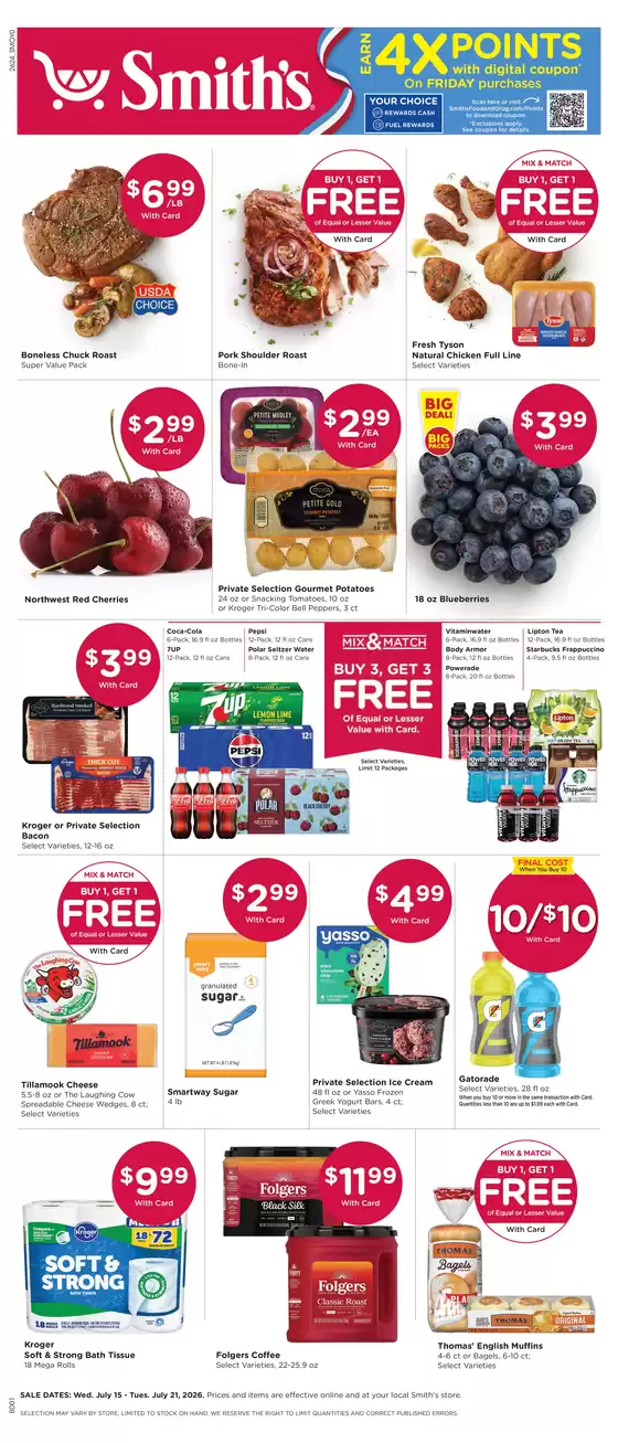 Smith's catalogue | Great discounts on selected products | 2026-07-15T00:00:00.000Z - 2026-07-21T00:00:00.000Z