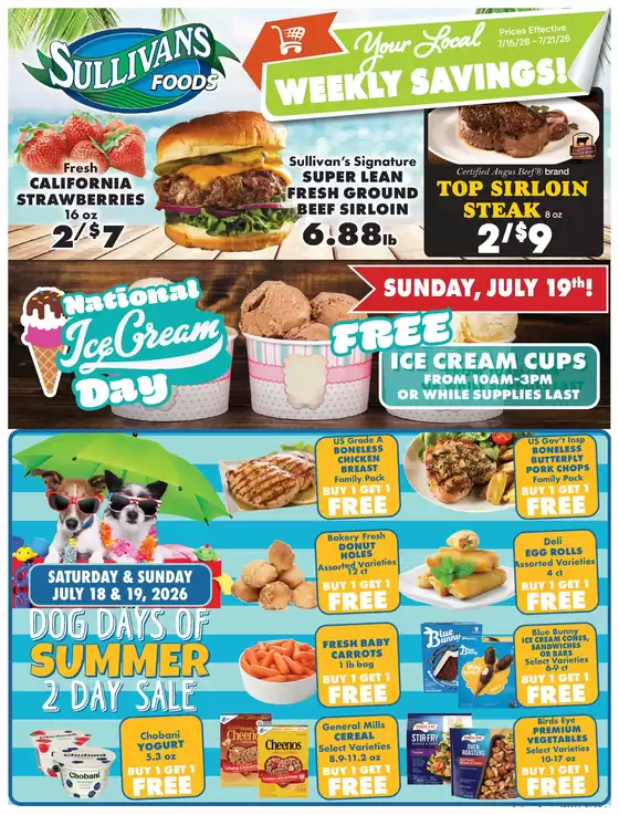 Sullivan's Foods catalogue | Great offer for bargain hunters | 2026-07-15T00:00:00.000Z - 2026-07-21T00:00:00.000Z