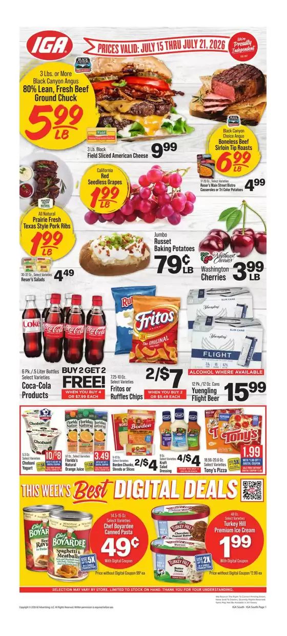 IGA catalogue | Exclusive deals and bargains | 2026-07-15T00:00:00.000Z - 2026-07-21T00:00:00.000Z