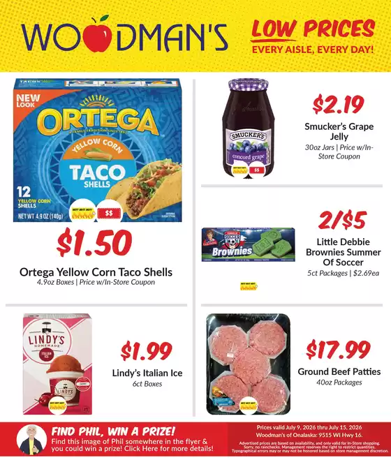 Woodman's catalogue | Special offers for you | 2026-07-09T00:00:00.000Z - 2026-07-15T00:00:00.000Z