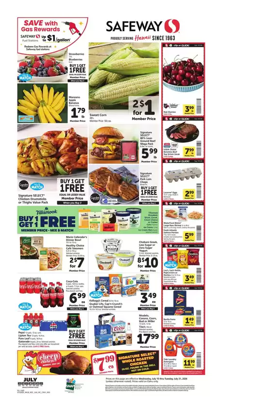 Safeway catalogue | Our best bargains | 2026-07-15T00:00:00.000Z - 2026-07-21T00:00:00.000Z