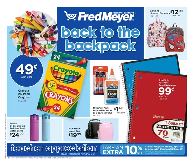 Fred Meyer catalogue | Great offer for bargain hunters | 2026-07-15T00:00:00.000Z - 2026-07-28T00:00:00.000Z