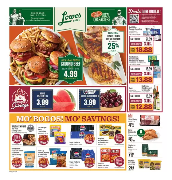 Lowes Foods catalogue | Weekly Ad | 2026-07-15T00:00:00.000Z - 2026-07-21T00:00:00.000Z