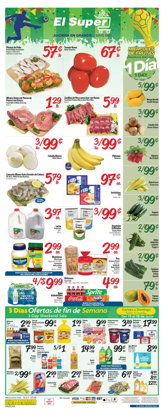 El Super catalogue | Top offers for all bargain hunters | 2026-07-15T00:00:00.000Z - 2026-07-21T00:00:00.000Z