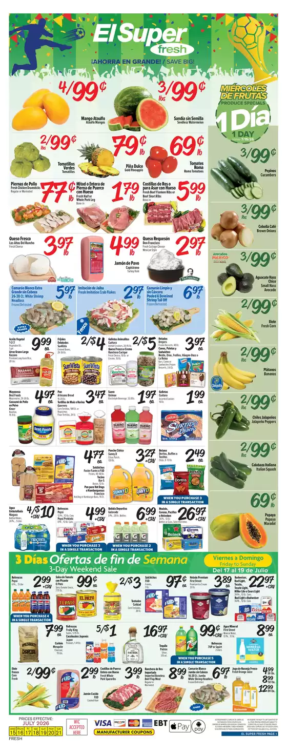 El Super catalogue | Current deals and offers | 2026-07-15T00:00:00.000Z - 2026-07-21T00:00:00.000Z