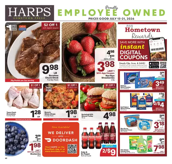 Harp's Market catalogue | Great offer for all customers | 2026-07-15T00:00:00.000Z - 2026-07-21T00:00:00.000Z