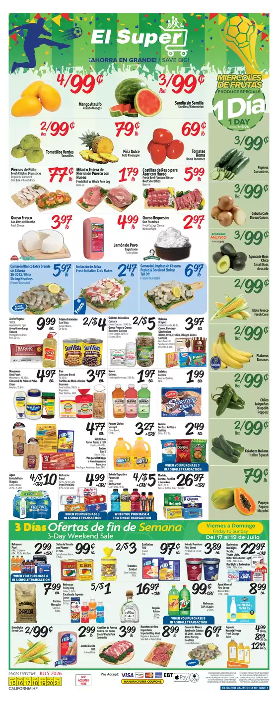 El Super catalogue | Our best offers for you | 2026-07-15T00:00:00.000Z - 2026-07-21T00:00:00.000Z