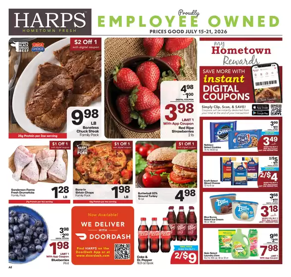 Harp's Market catalogue | Wide range of offers | 2026-07-15T00:00:00.000Z - 2026-07-21T00:00:00.000Z
