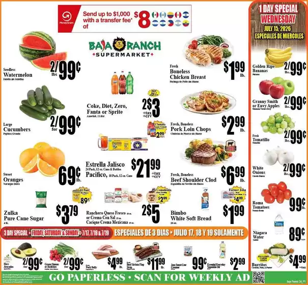 Baja Ranch catalogue | Baja Ranch weekly ad | 2026-07-15T00:00:00.000Z - 2026-07-21T00:00:00.000Z