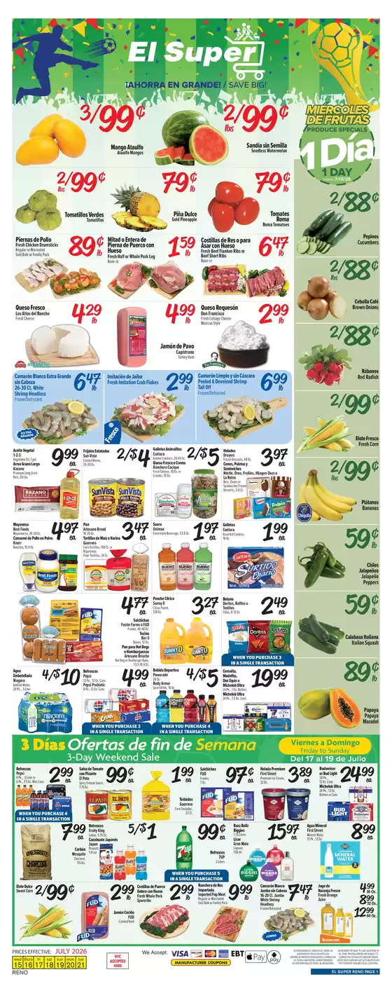 El Super catalogue | Exclusive bargains | 2026-07-15T00:00:00.000Z - 2026-07-21T00:00:00.000Z
