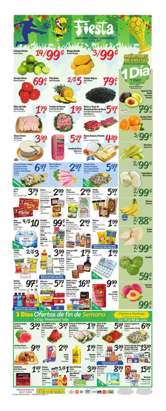 Fiesta Mart catalogue | Exclusive deals for our customers | 2026-07-15T00:00:00.000Z - 2026-07-21T00:00:00.000Z
