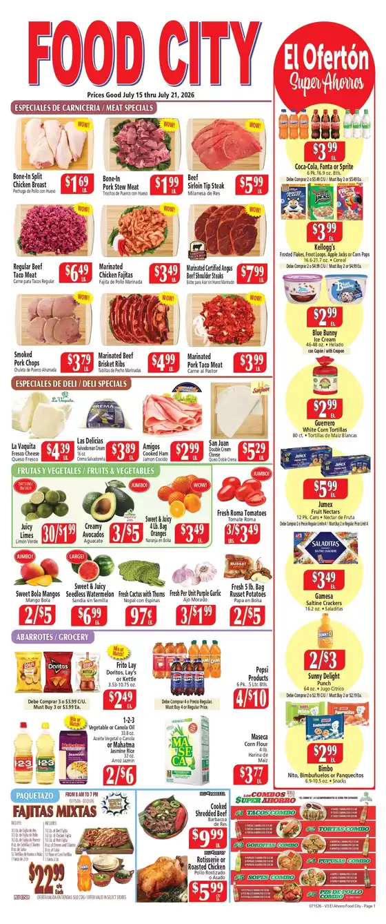 El Ahorro catalogue | Attractive special offers for everyone | 2026-07-15T00:00:00.000Z - 2026-07-21T00:00:00.000Z