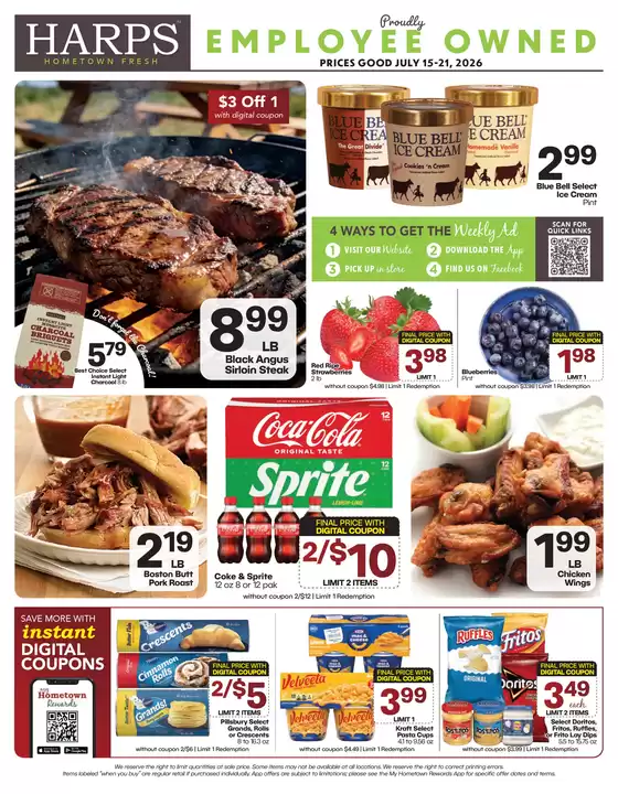 Harp's Market catalogue | Discover attractive offers | 2026-07-15T00:00:00.000Z - 2026-07-21T00:00:00.000Z