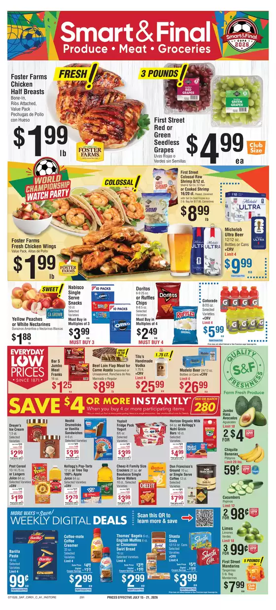 Smart & Final catalogue | Exclusive deals for our customers | 2026-07-15T00:00:00.000Z - 2026-07-16T00:00:00.000Z