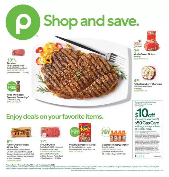 Publix catalogue | Our best deals for you | 2026-07-15T00:00:00.000Z - 2026-07-21T00:00:00.000Z