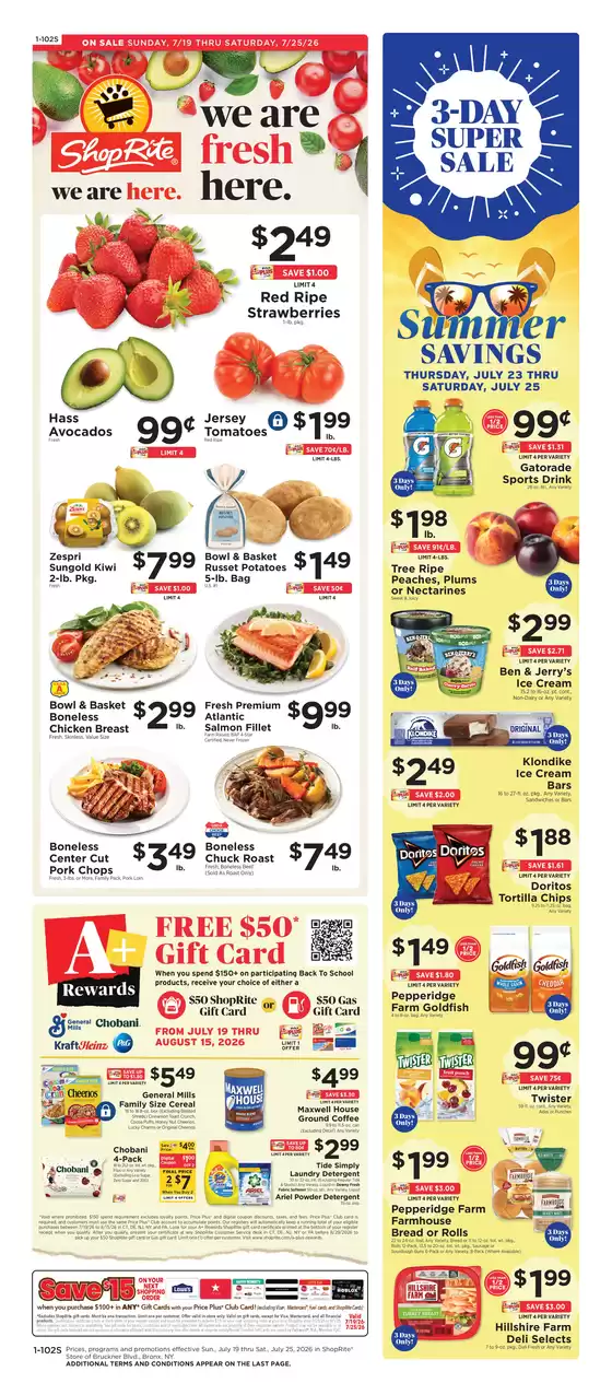 ShopRite catalogue | Week of 07/19 | 2026-07-16T00:00:00.000Z - 2026-07-25T00:00:00.000Z