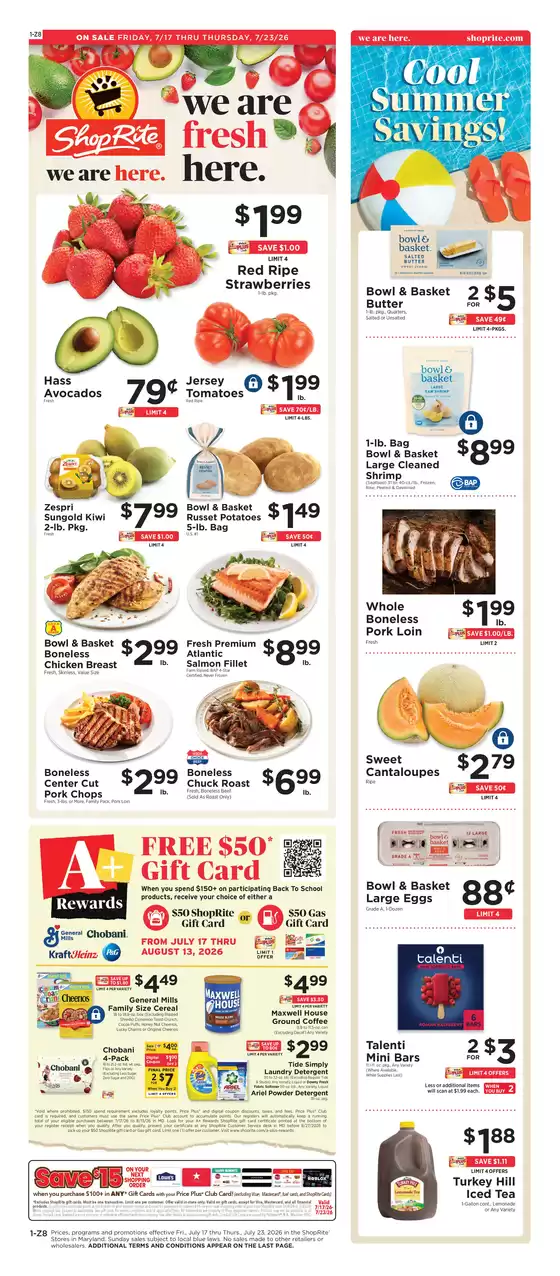 ShopRite catalogue | Week of 07/17 | 2026-07-16T00:00:00.000Z - 2026-07-23T00:00:00.000Z