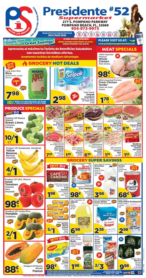 Presidente catalogue | Top offers for all bargain hunters | 2026-07-01T00:00:00.000Z - 2026-07-31T00:00:00.000Z