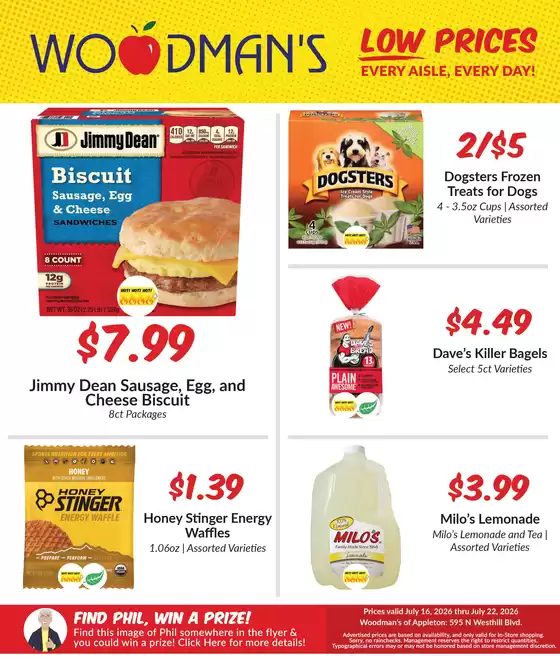 Woodman's catalogue | Special offers for you | 2026-07-16T00:00:00.000Z - 2026-07-22T00:00:00.000Z