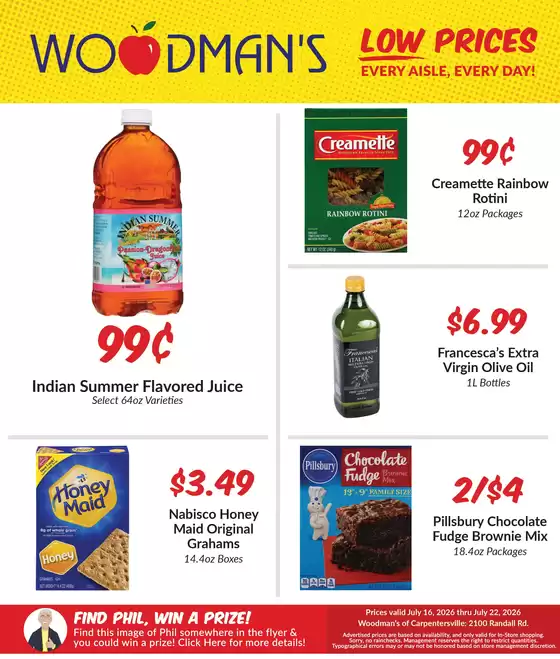Woodman's catalogue in Elgin IL | New offers to discover | 2026-07-16T00:00:00.000Z - 2026-07-22T00:00:00.000Z