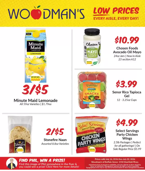 Woodman's catalogue in Niles IL | Offers for bargain hunters | 2026-07-16T00:00:00.000Z - 2026-07-22T00:00:00.000Z