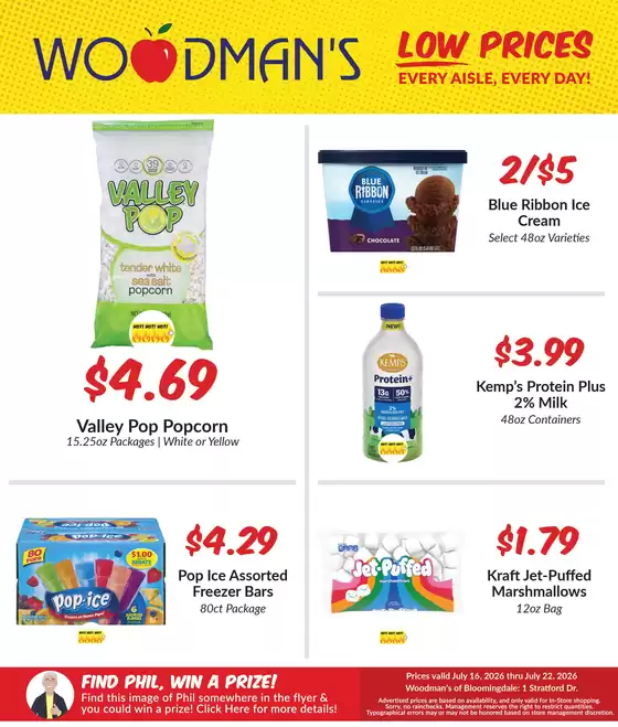 Woodman's catalogue in Naperville IL | Save now with our deals | 2026-07-16T00:00:00.000Z - 2026-07-22T00:00:00.000Z