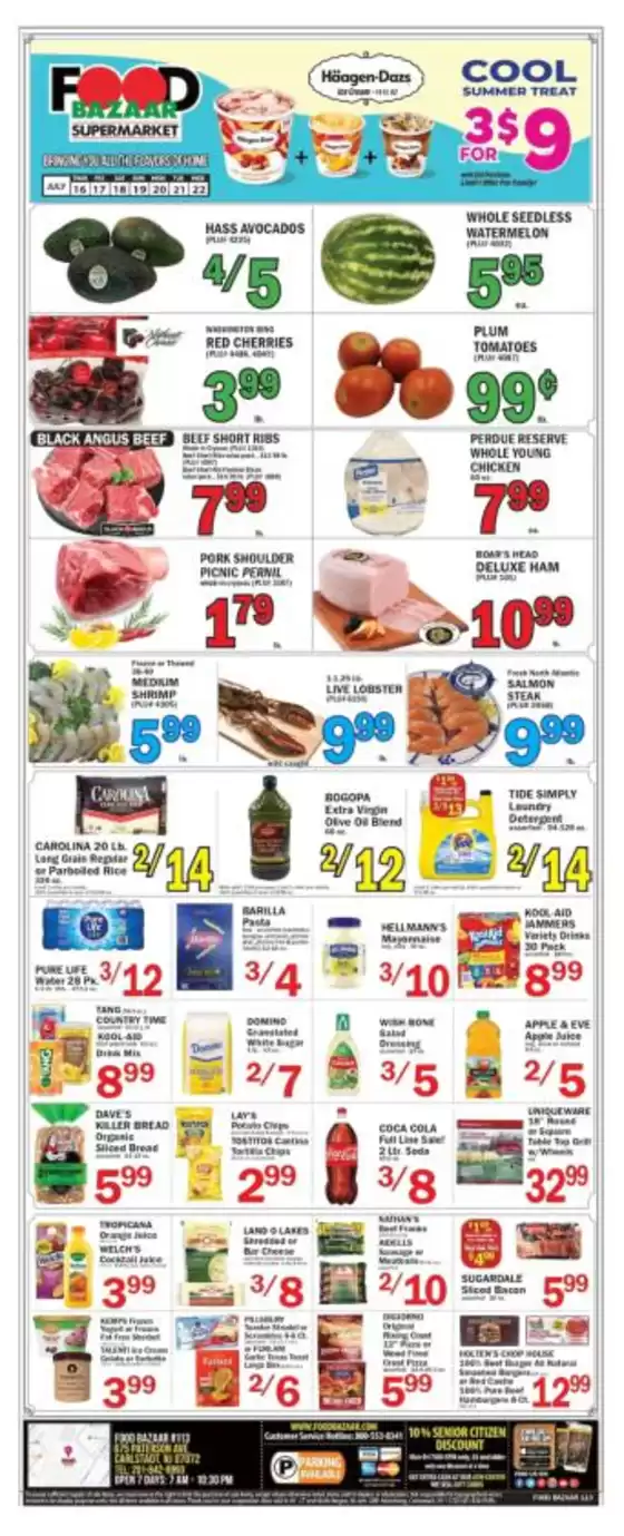 Food Bazaar catalogue in Jersey City NJ | Special offers for you | 2026-07-16T00:00:00.000Z - 2026-07-22T00:00:00.000Z