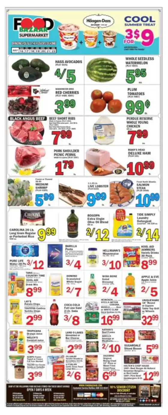 Food Bazaar catalogue in Jersey City NJ | Great offer for bargain hunters | 2026-07-16T00:00:00.000Z - 2026-07-22T00:00:00.000Z