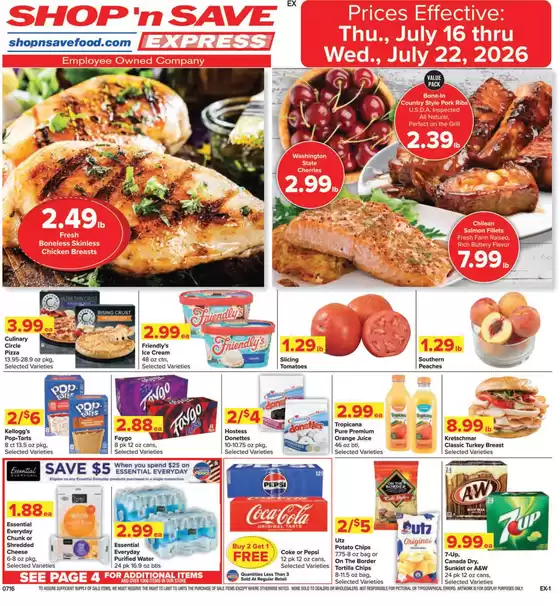 Shop 'n Save catalogue | Attractive special offers for everyone | 2026-07-16T00:00:00.000Z - 2026-07-22T00:00:00.000Z