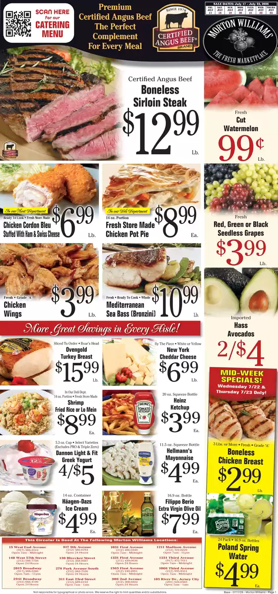Morton Williams catalogue | Morton Williams weekly ad | 2026-07-17T00:00:00.000Z - 2026-07-31T00:00:00.000Z
