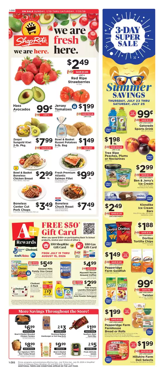 ShopRite catalogue | Attractive special offers for everyone | 2026-07-16T00:00:00.000Z - 2026-07-25T00:00:00.000Z