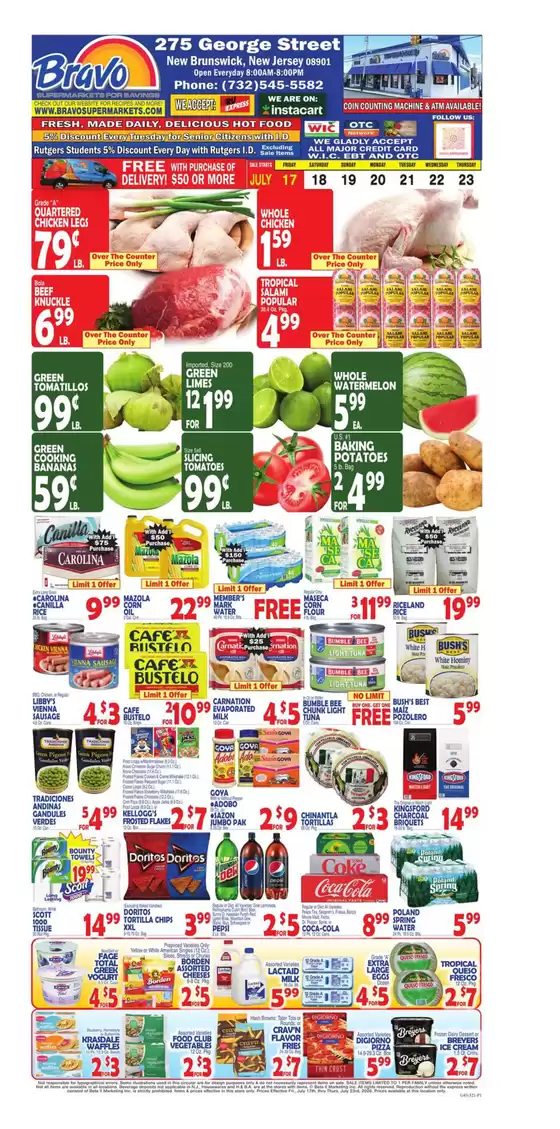 Bravo Supermarkets catalogue | Great offer for bargain hunters | 2026-07-17T00:00:00.000Z - 2026-07-23T00:00:00.000Z