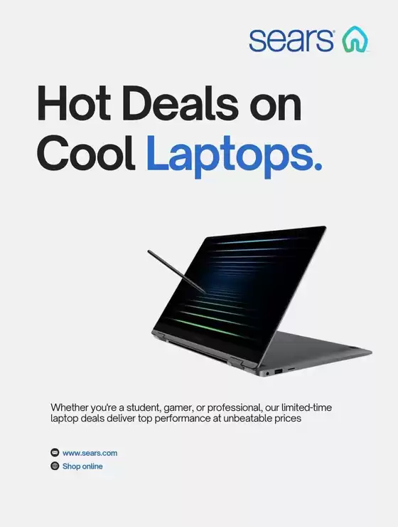 Sears catalogue | Top deals for all customers | 2026-07-17T00:00:00.000Z - 2026-07-31T00:00:00.000Z