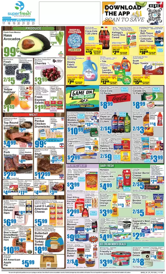 Super Fresh catalogue | Super Fresh weekly ad | 2026-07-17T00:00:00.000Z - 2026-07-23T00:00:00.000Z