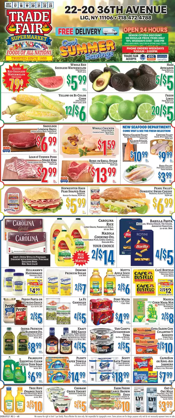 Trade Fair Supermarket catalogue | Our best offers for you | 2026-07-17T00:00:00.000Z - 2026-07-23T00:00:00.000Z