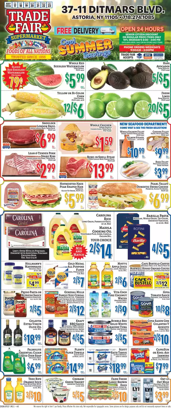 Trade Fair Supermarket catalogue | Our best deals for you | 2026-07-17T00:00:00.000Z - 2026-07-23T00:00:00.000Z