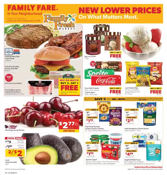 Family Fare catalogue in Ellsworth WI | Great discounts on selected products | 2026-07-17T00:00:00.000Z - 2026-07-18T00:00:00.000Z