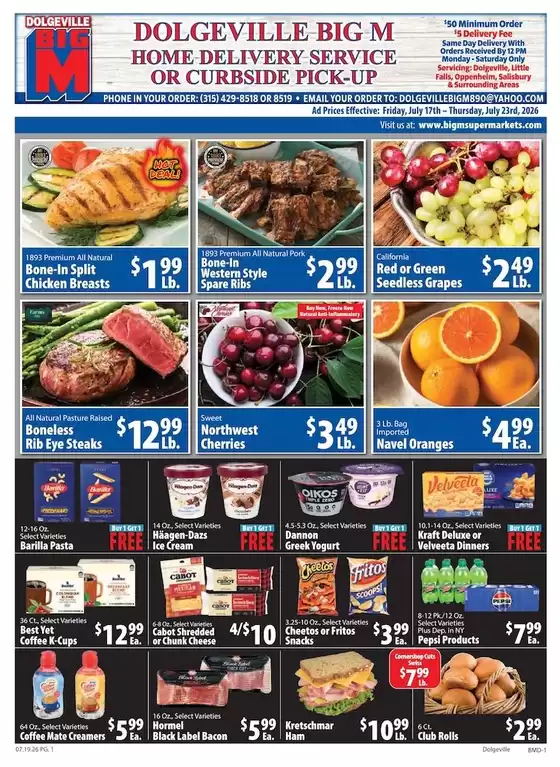 BigM Supermarkets catalogue | Top offers for smart savers | 2026-07-17T00:00:00.000Z - 2026-07-23T00:00:00.000Z
