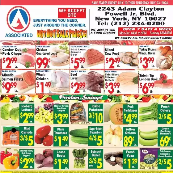 Associated catalogue | Current deals and offers | 2026-07-10T00:00:00.000Z - 2026-07-23T00:00:00.000Z
