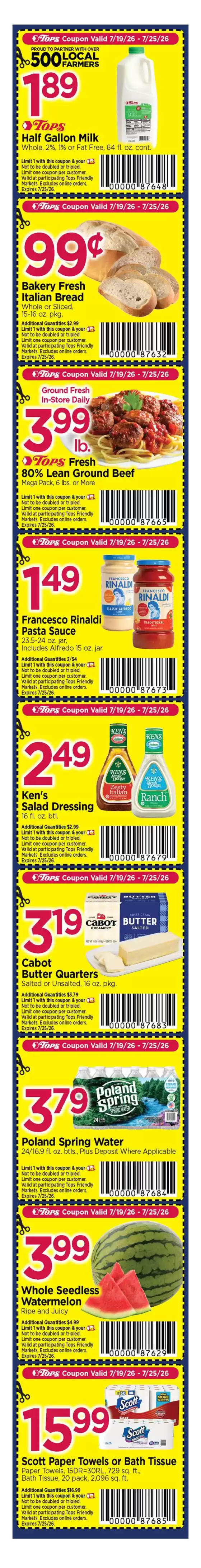 Tops catalogue | Offers for bargain hunters | 2026-07-19T00:00:00.000Z - 2026-07-25T00:00:00.000Z